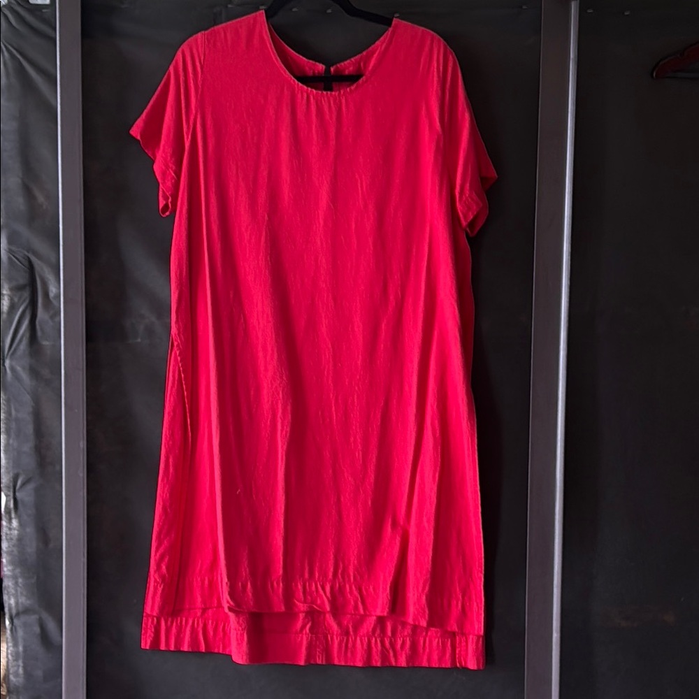 Jamie + The Jones Red Short Sleeve Dress/Tunic
